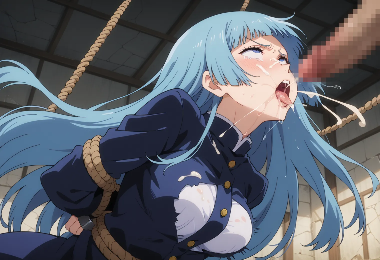 顔射