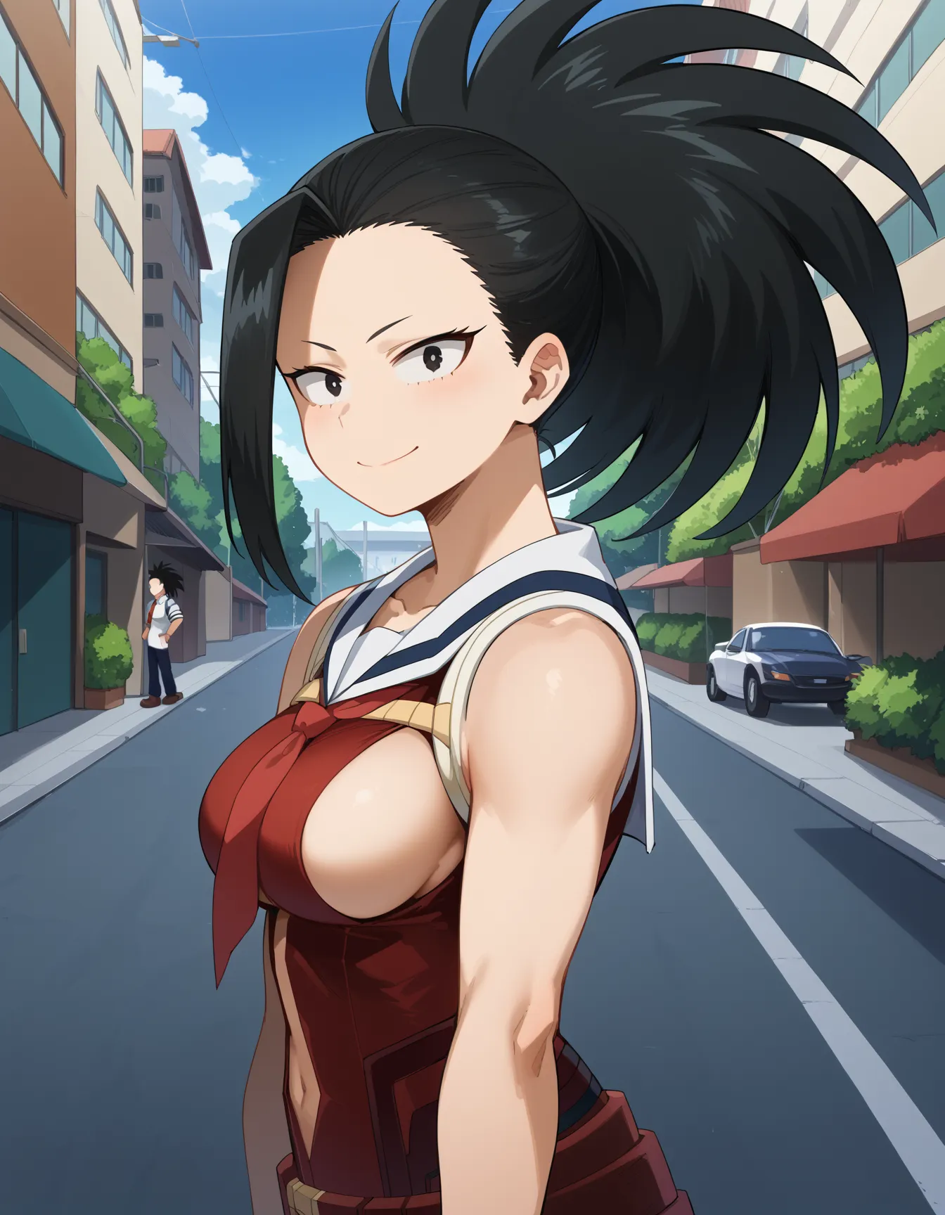 横乳
