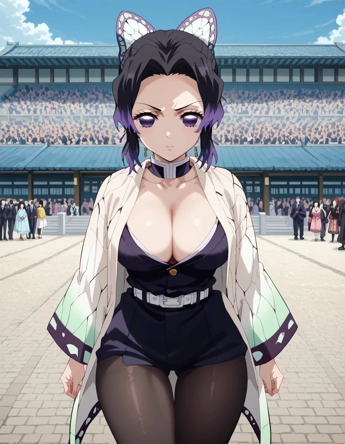 谷間