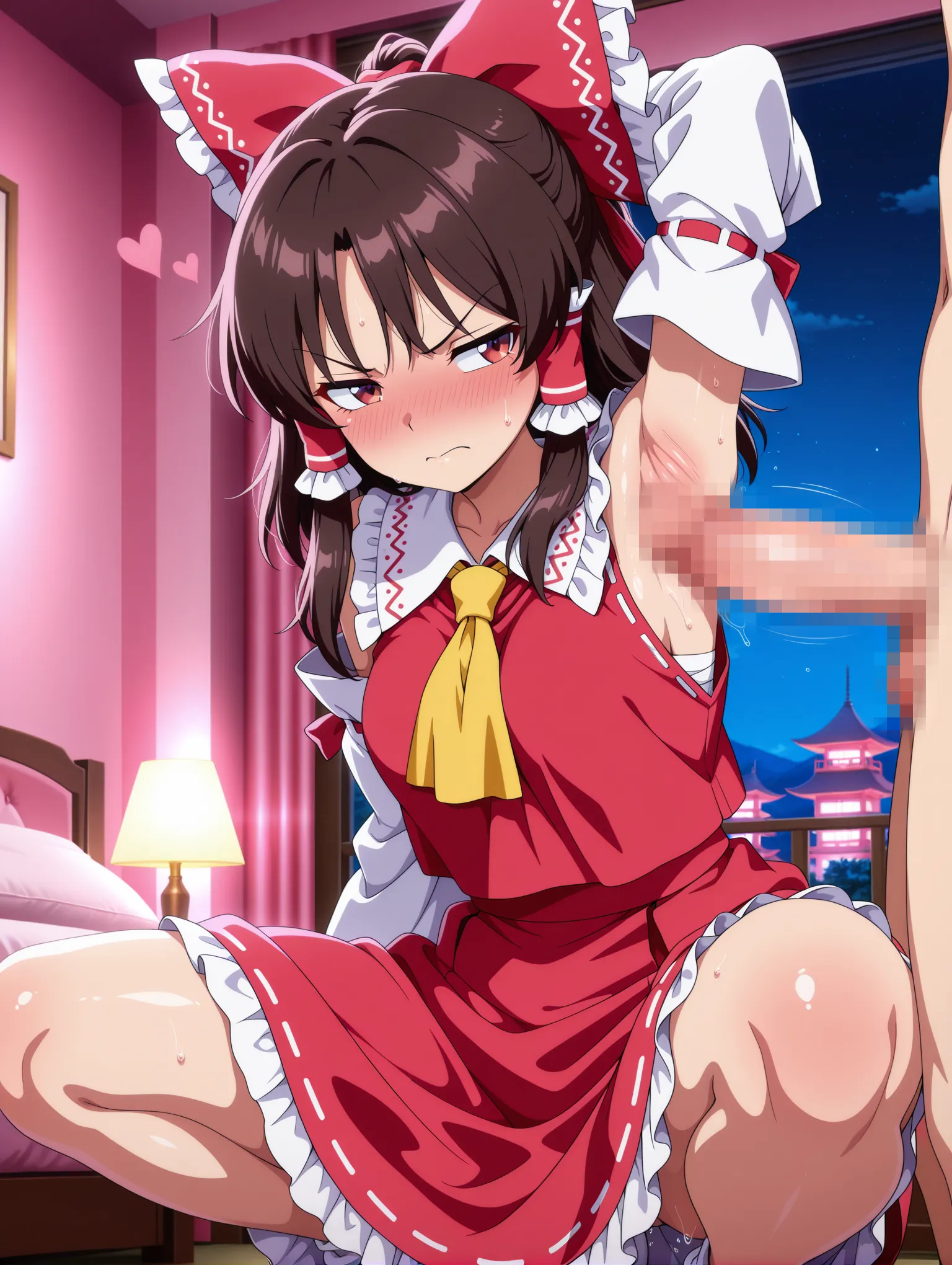 腋コキ