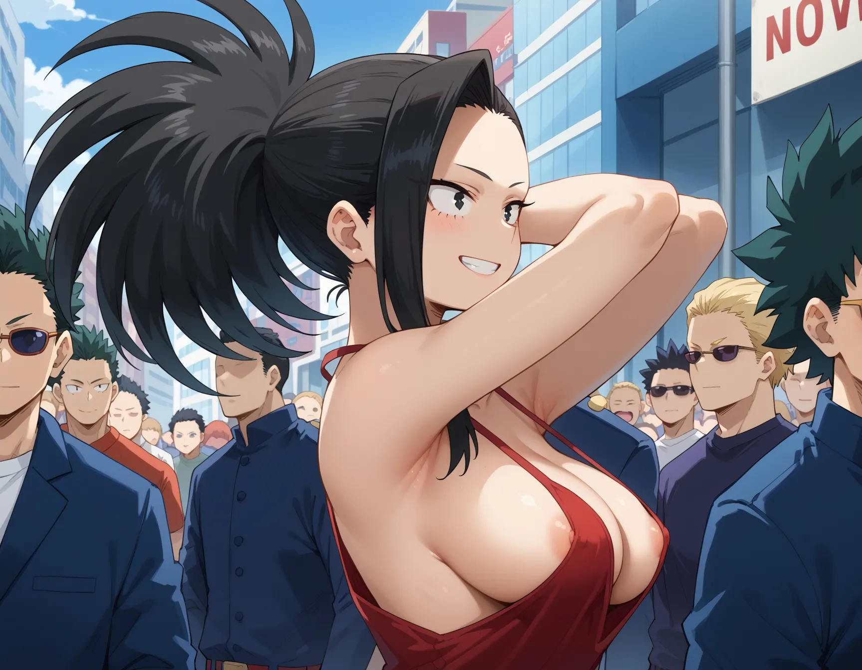 横乳