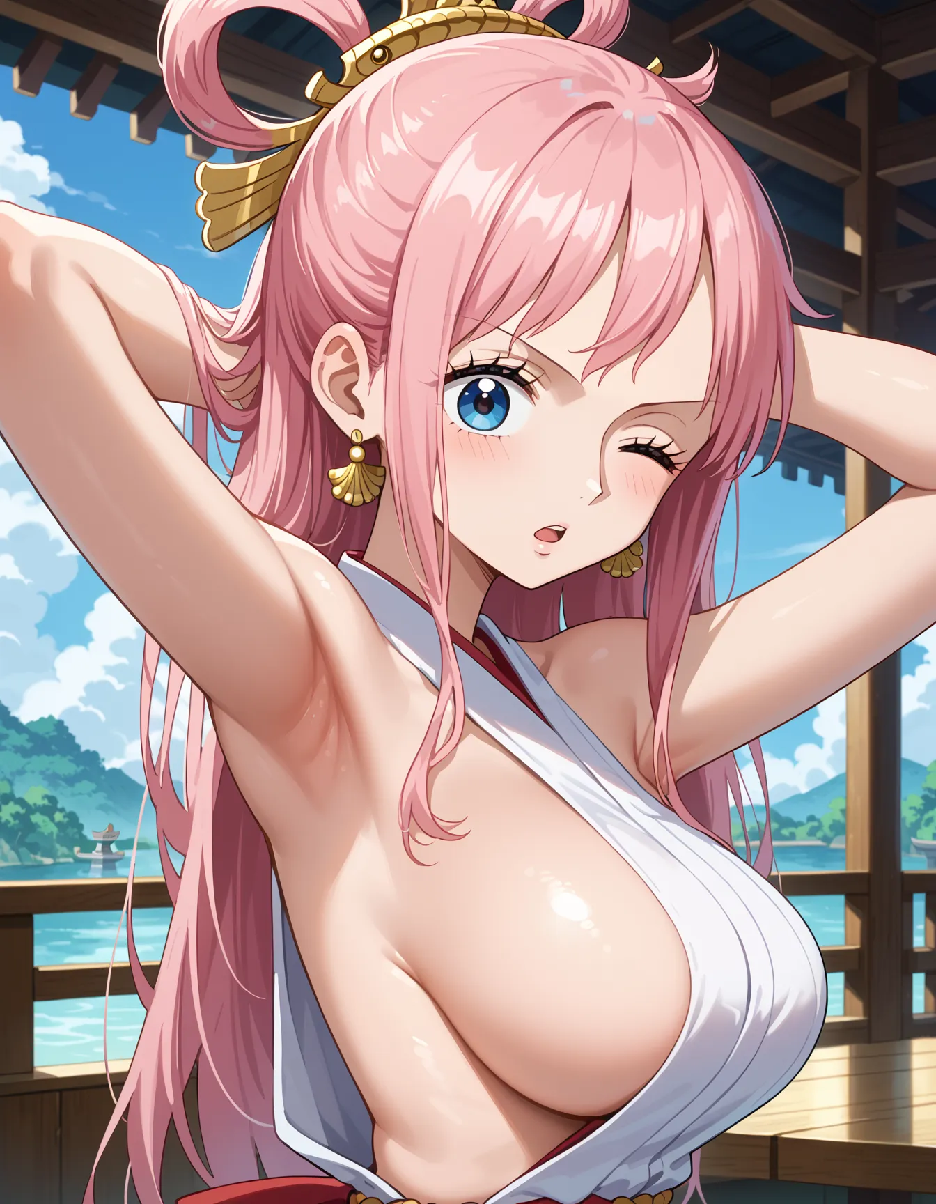 横乳