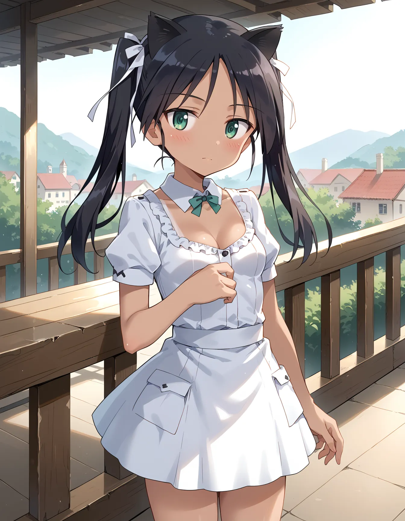谷間