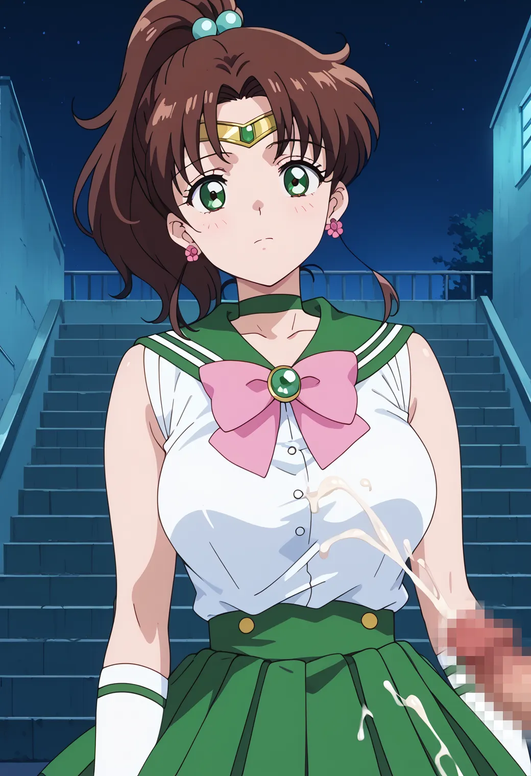 腋コキ