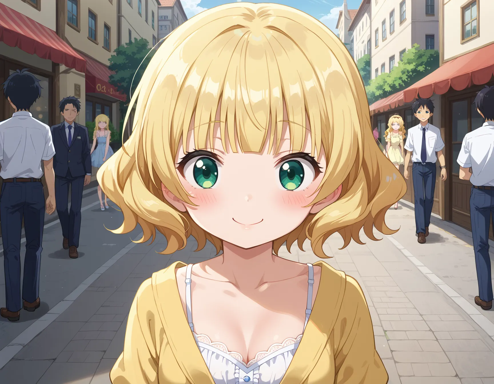 谷間