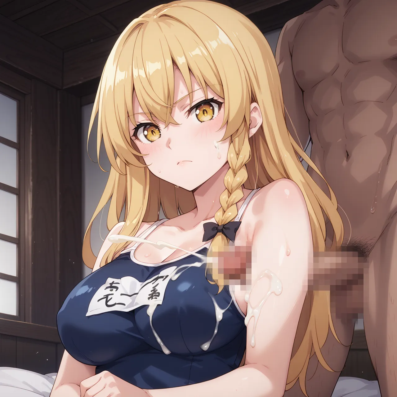 腋コキ