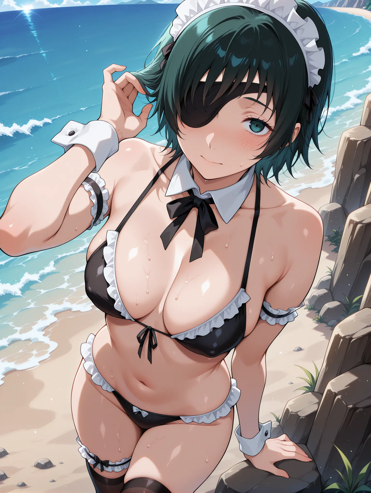 胸チラ
