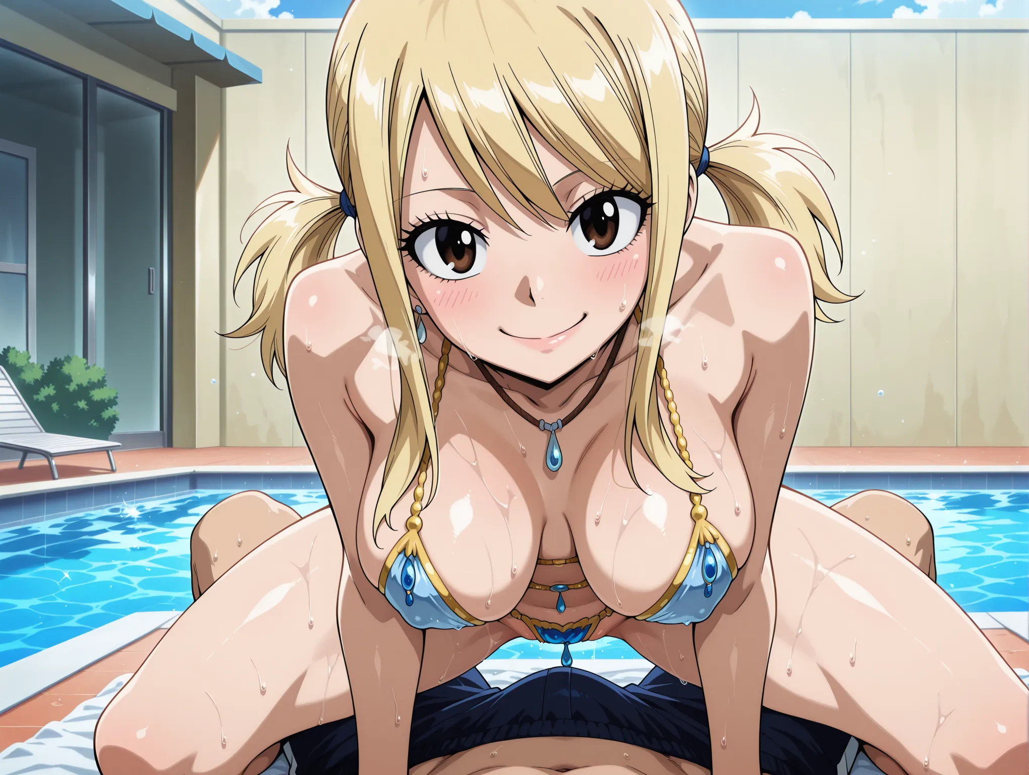 胸チラ