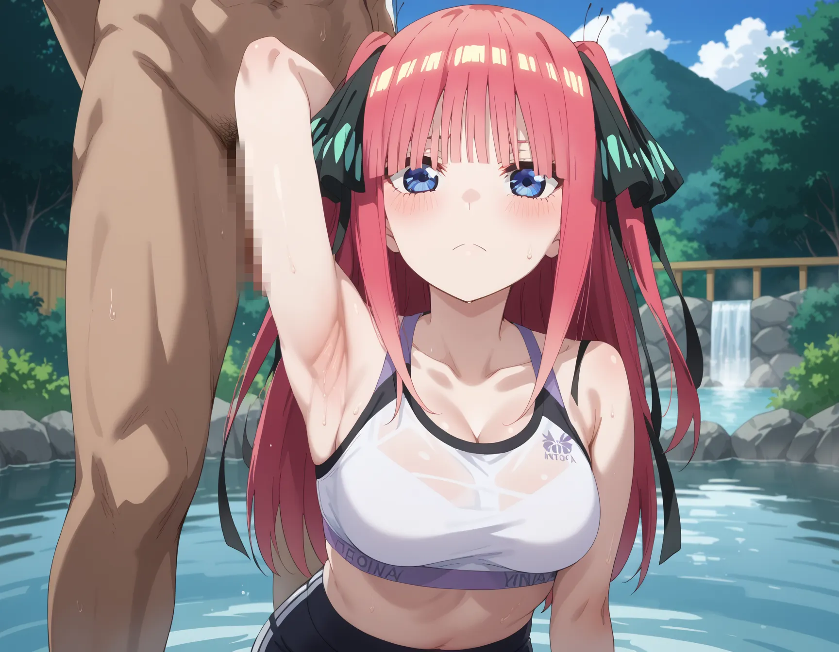 腋コキ