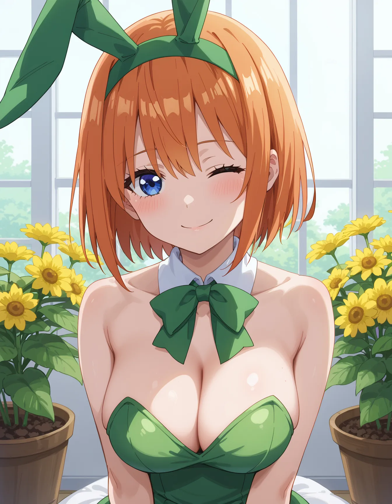 谷間
