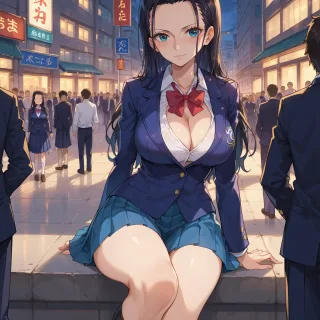 谷間