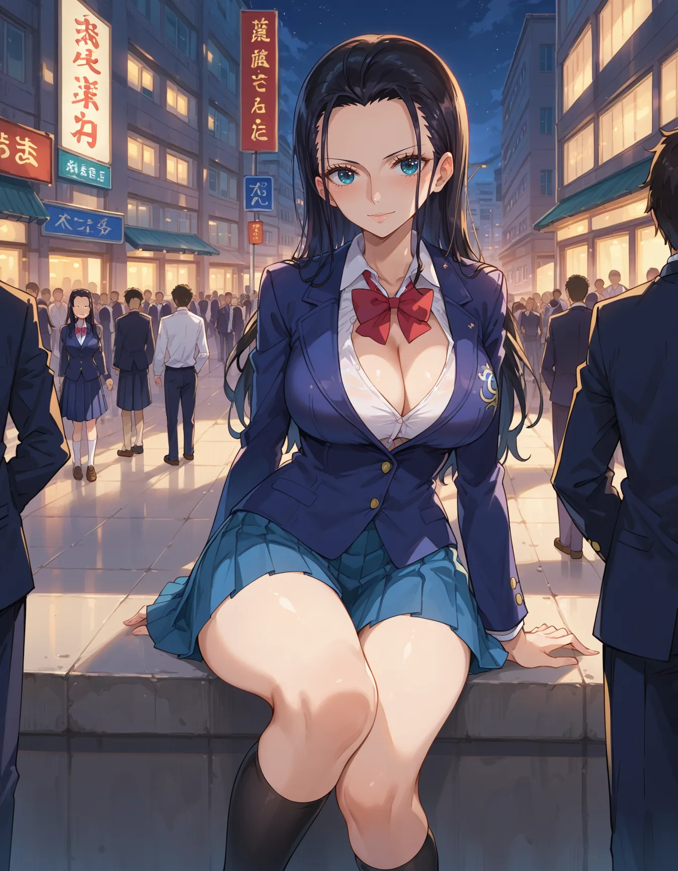 谷間