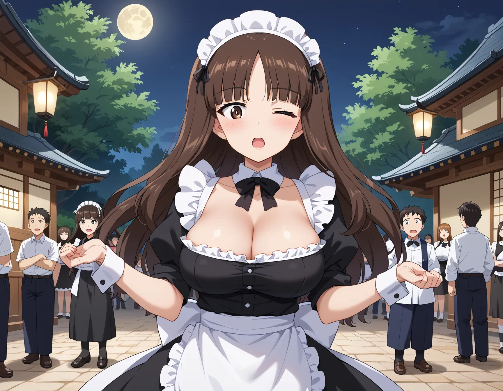 谷間