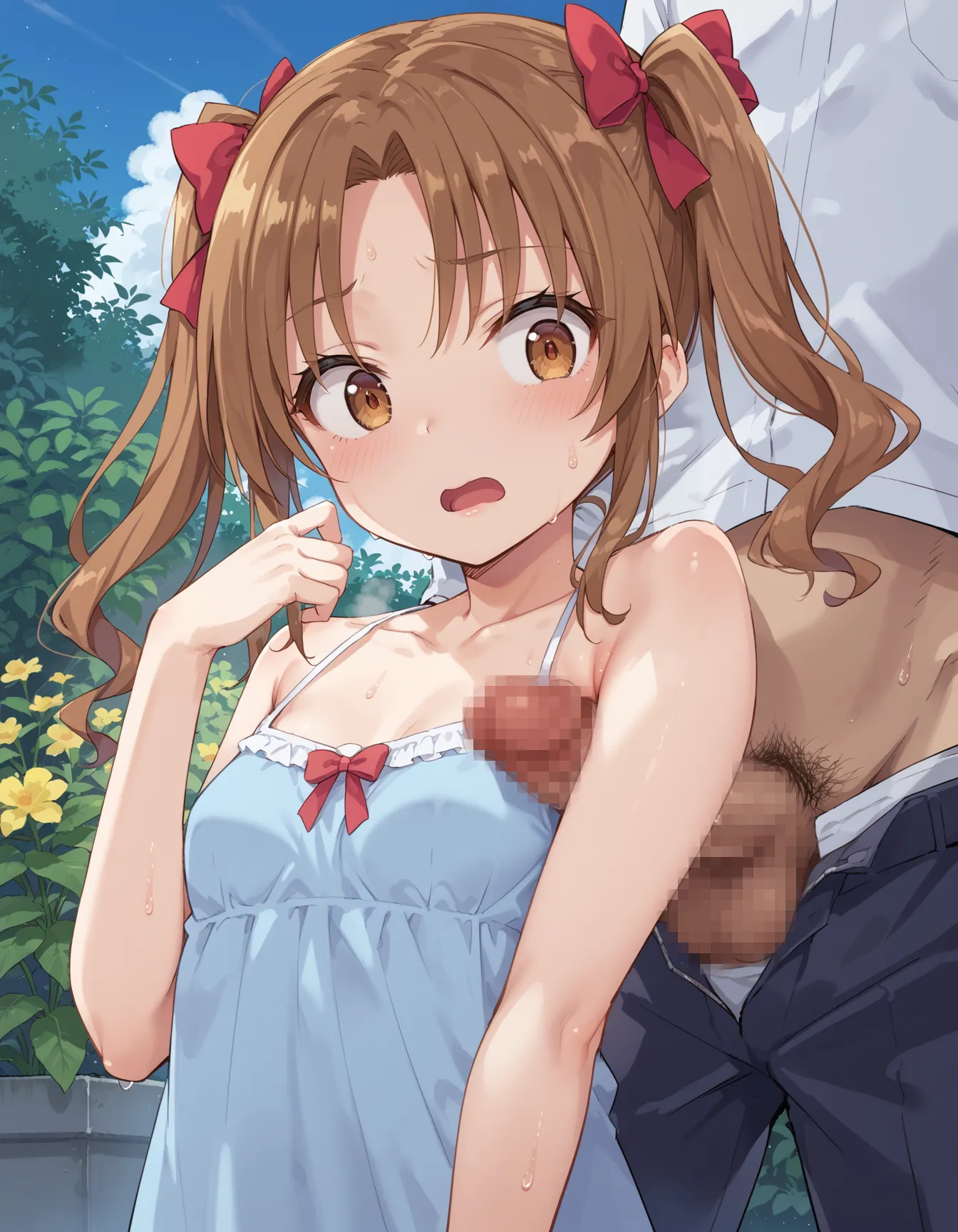 腋コキ