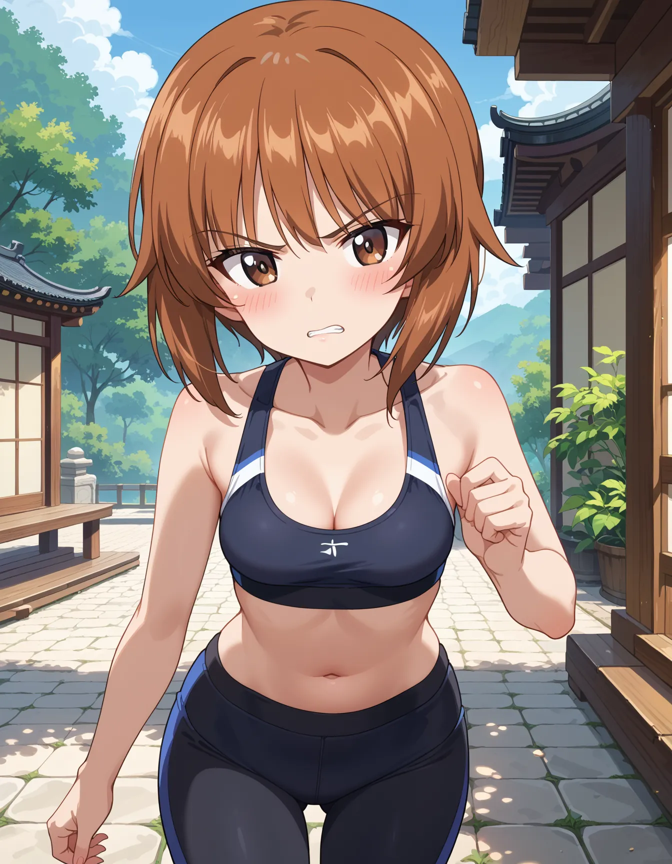 谷間