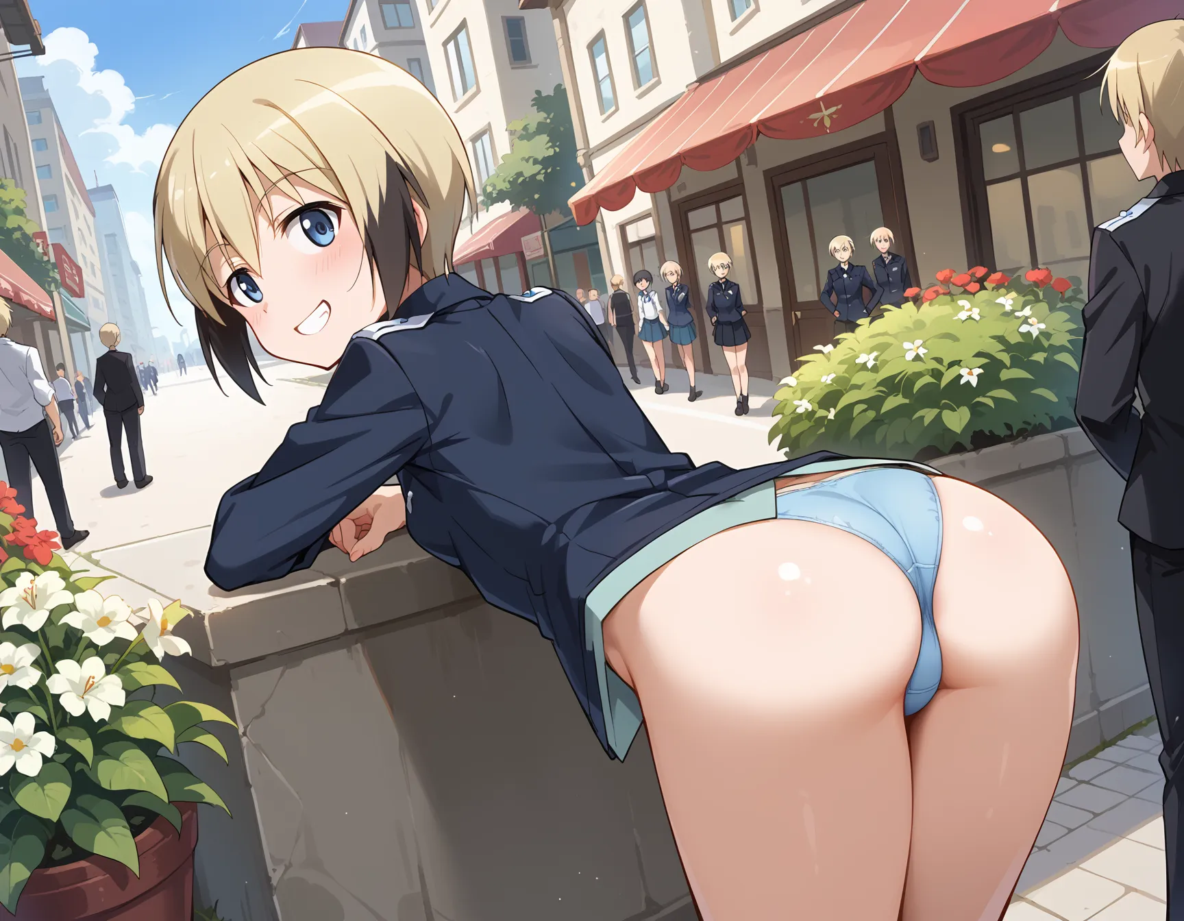 お尻