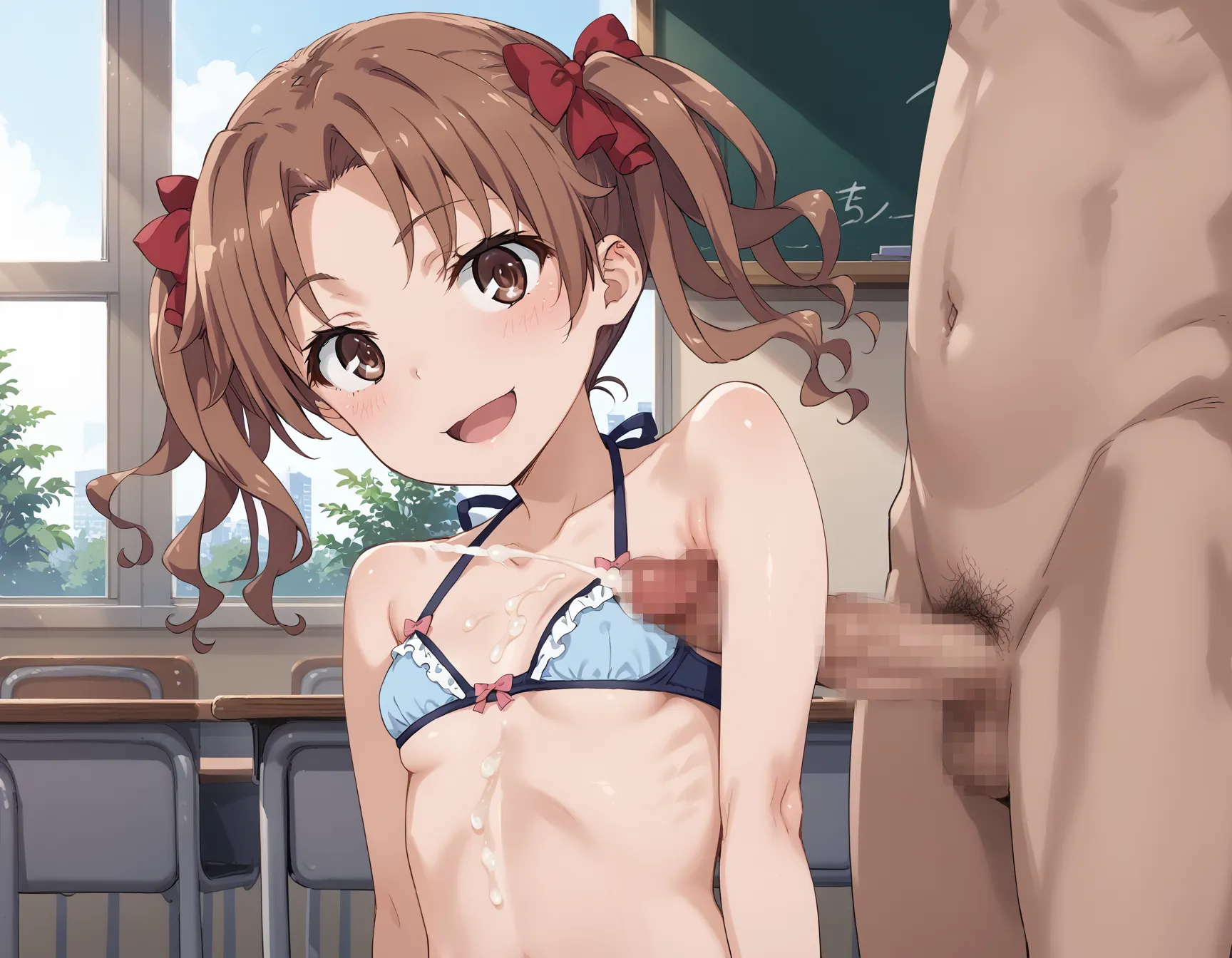 腋コキ