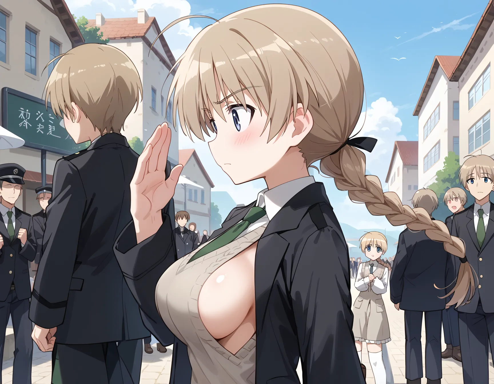 横乳