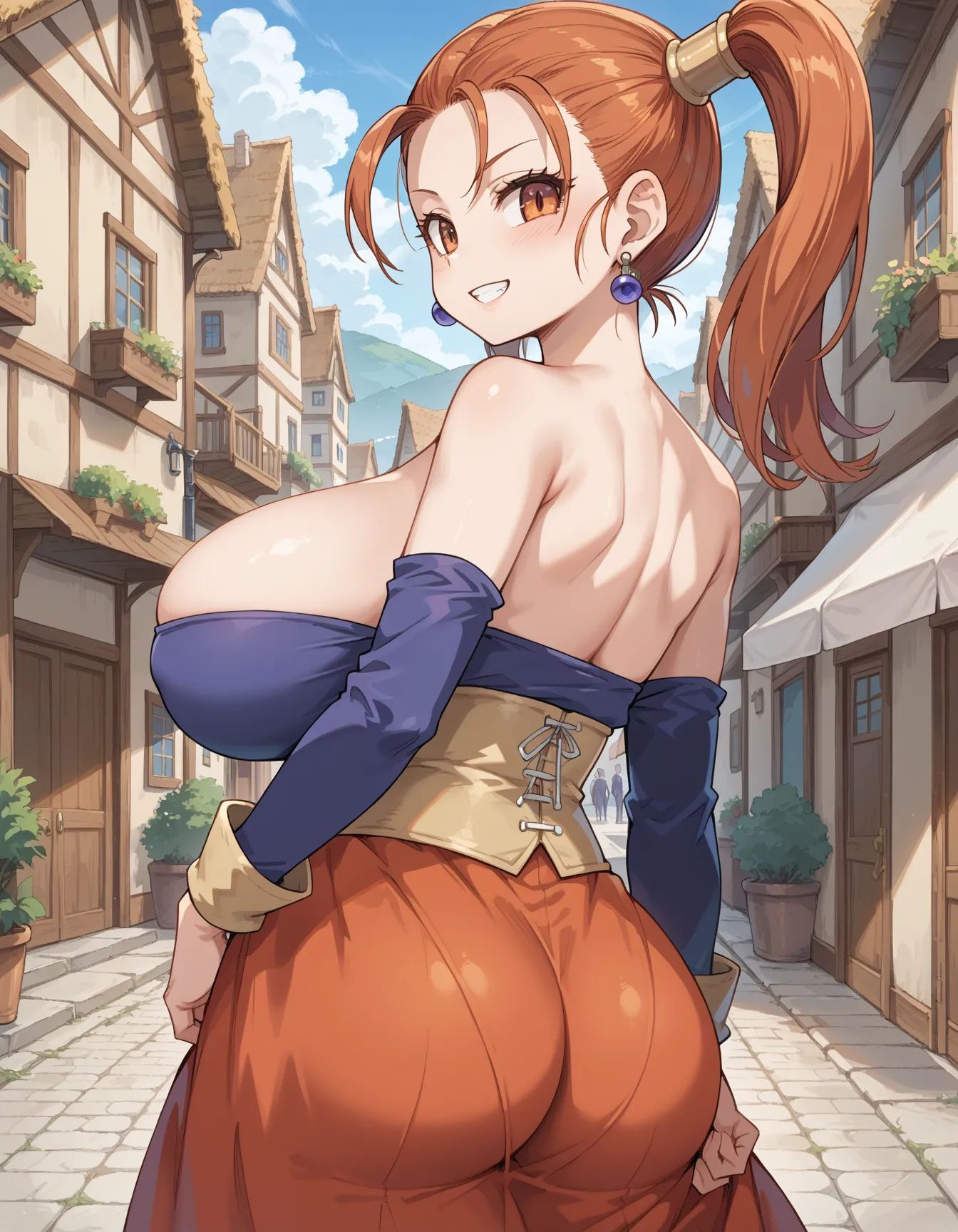 谷間