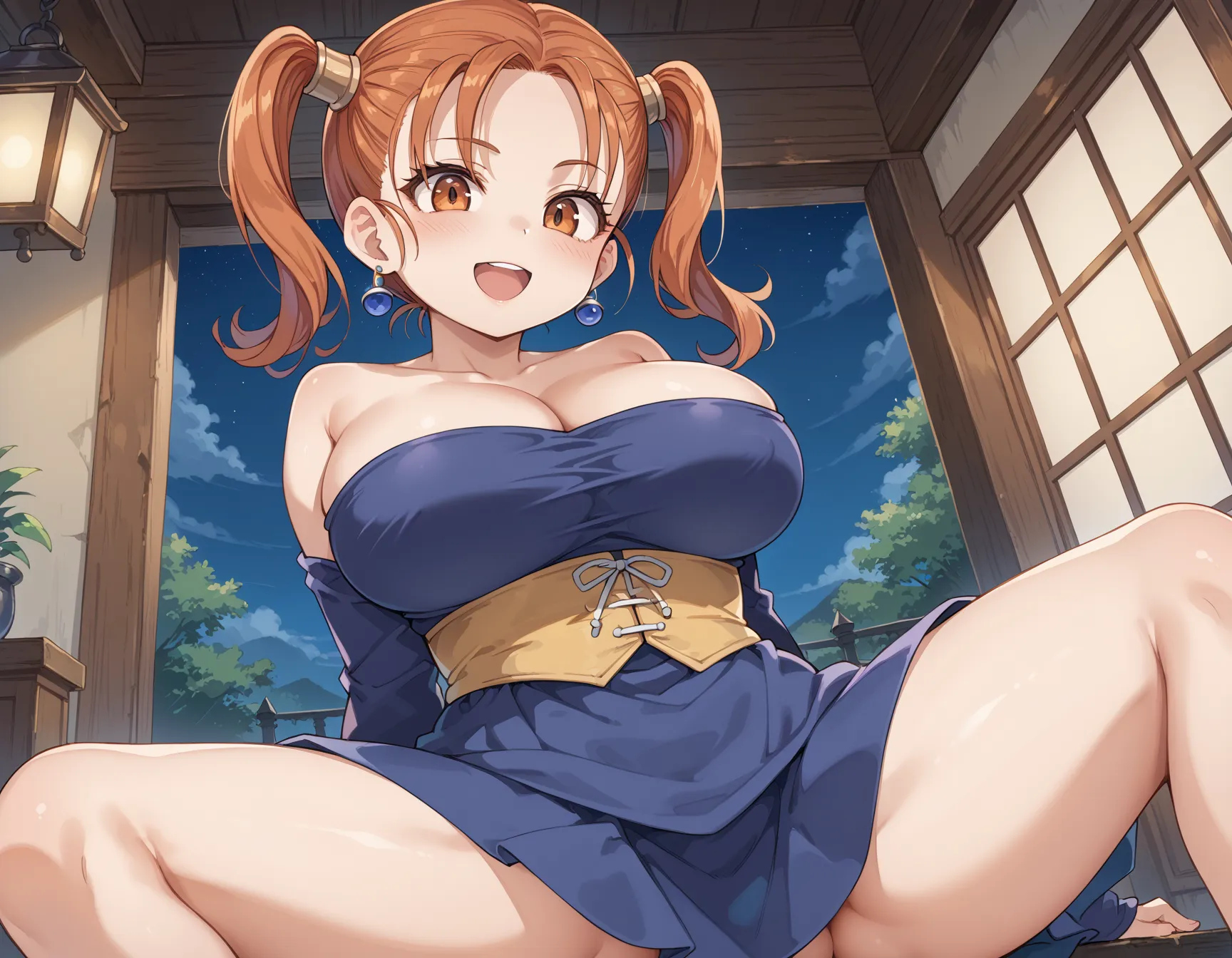 谷間