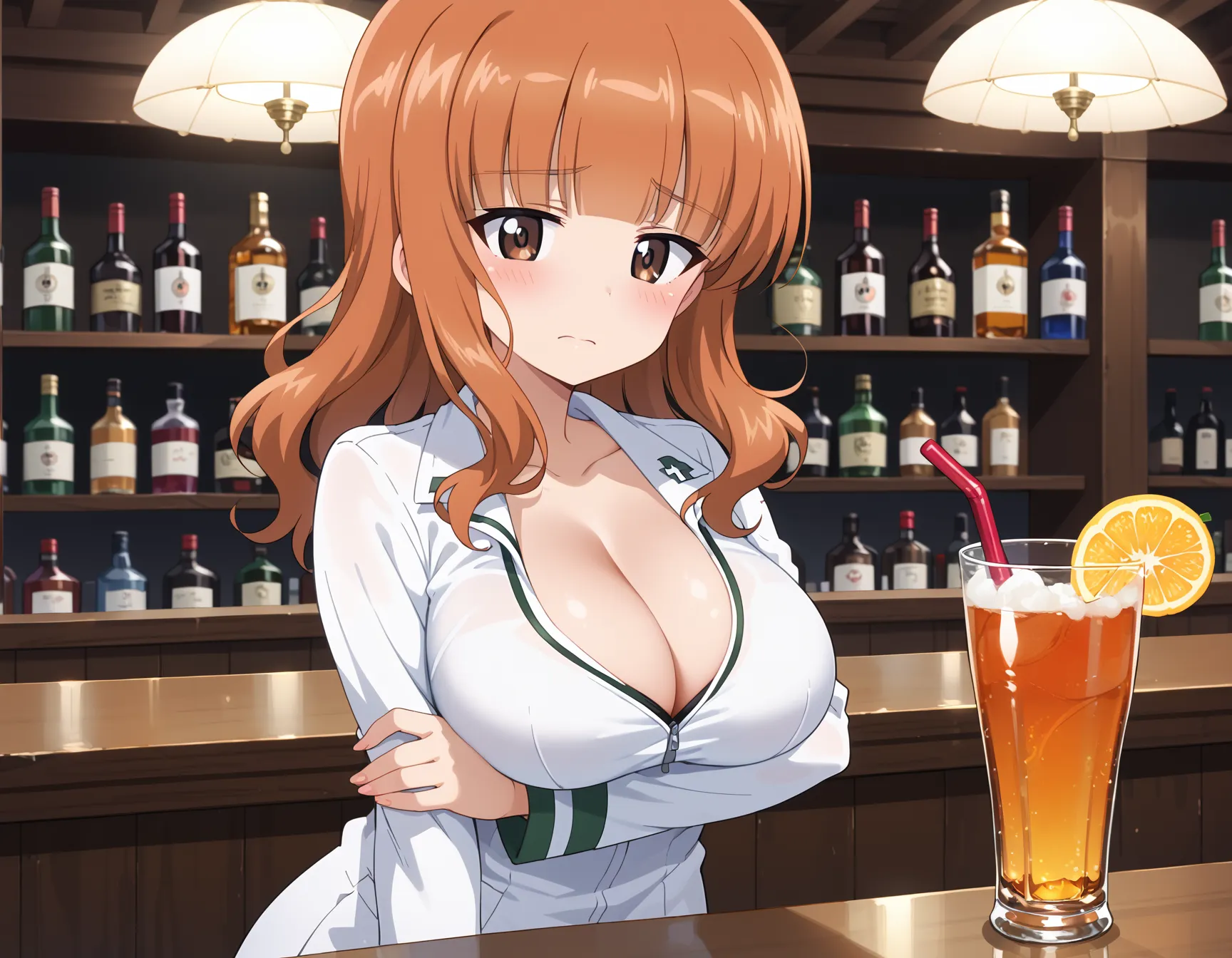 谷間