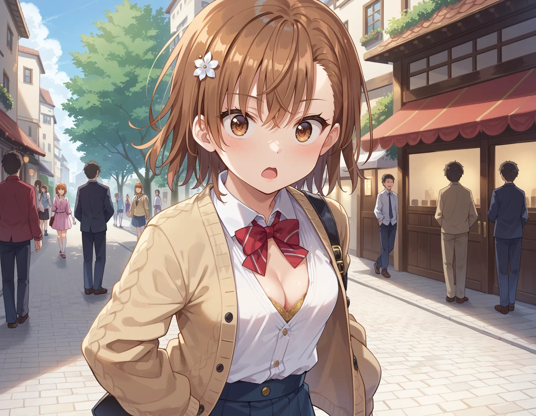 谷間