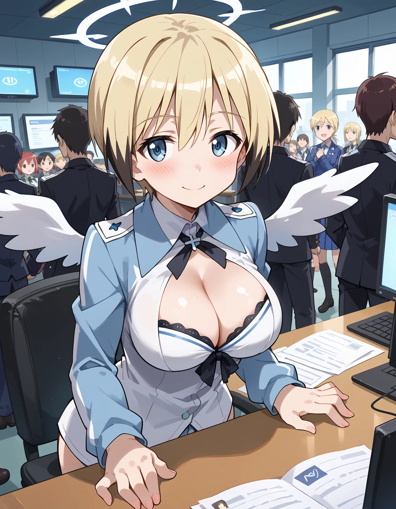 谷間