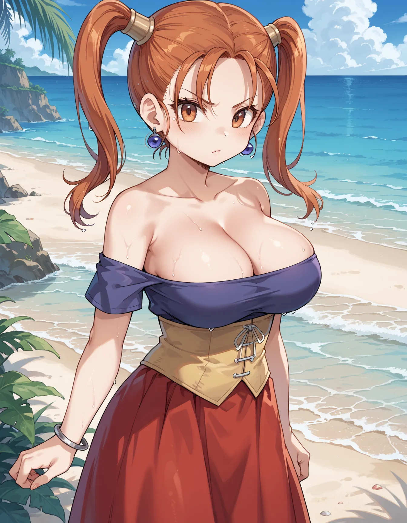 谷間