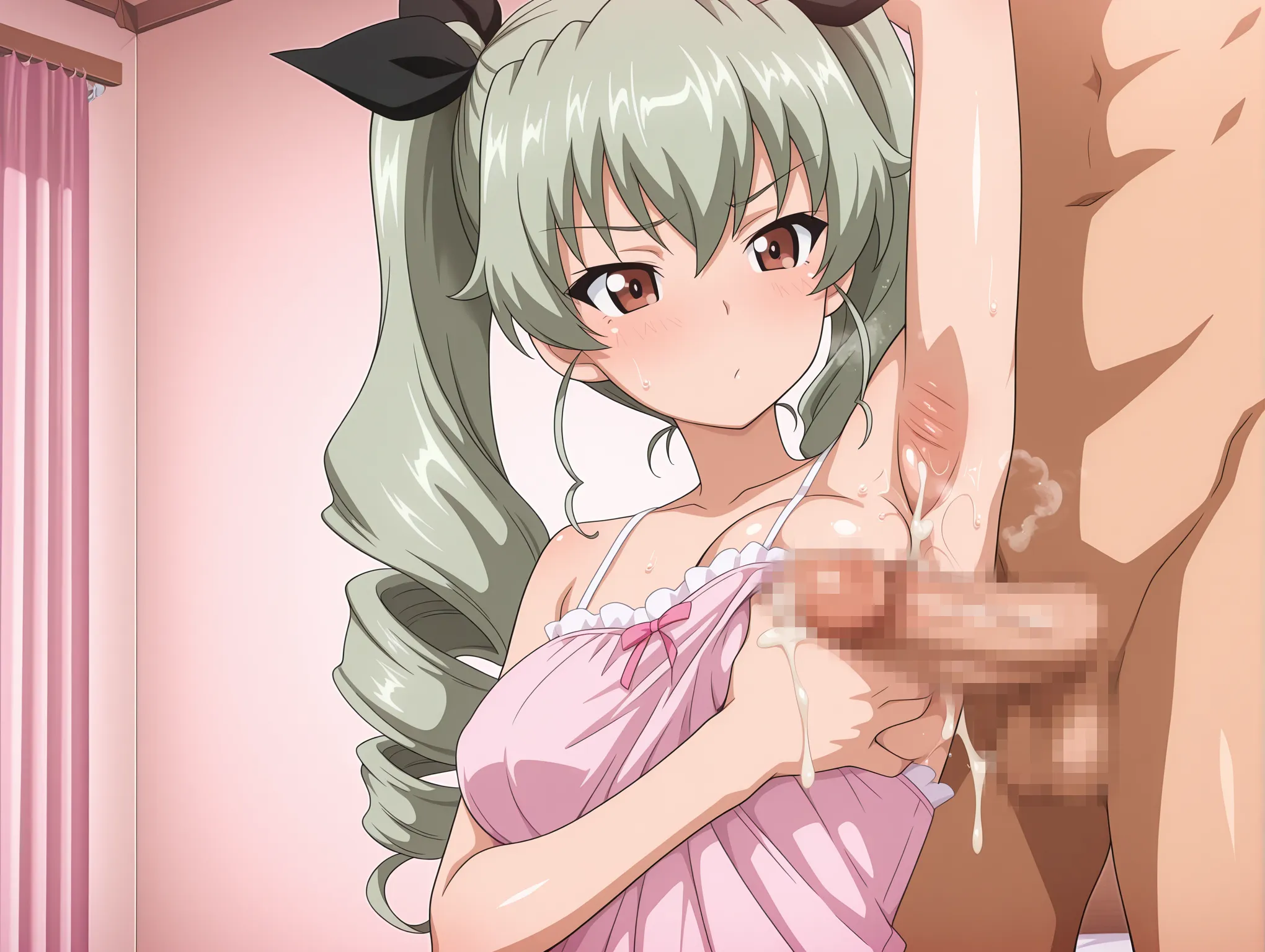 腋コキ