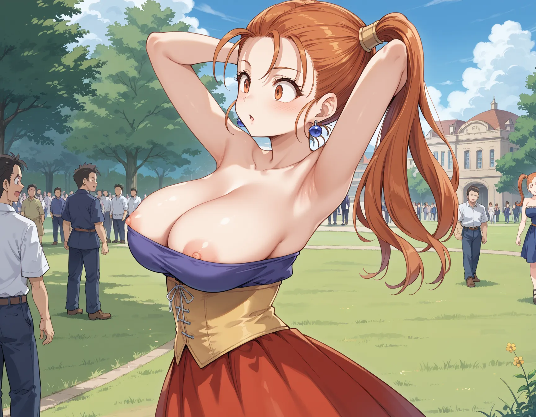 谷間