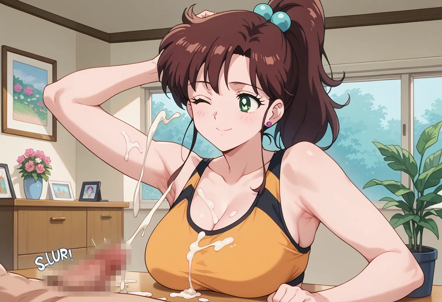腋コキ