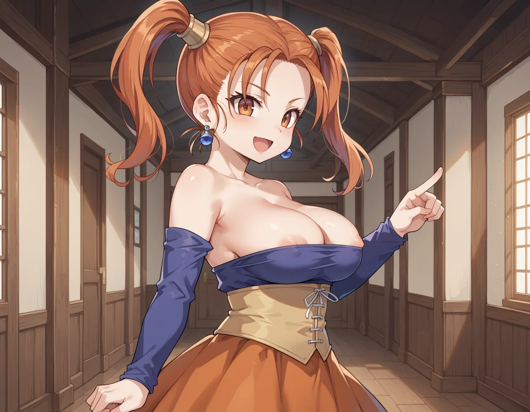 谷間