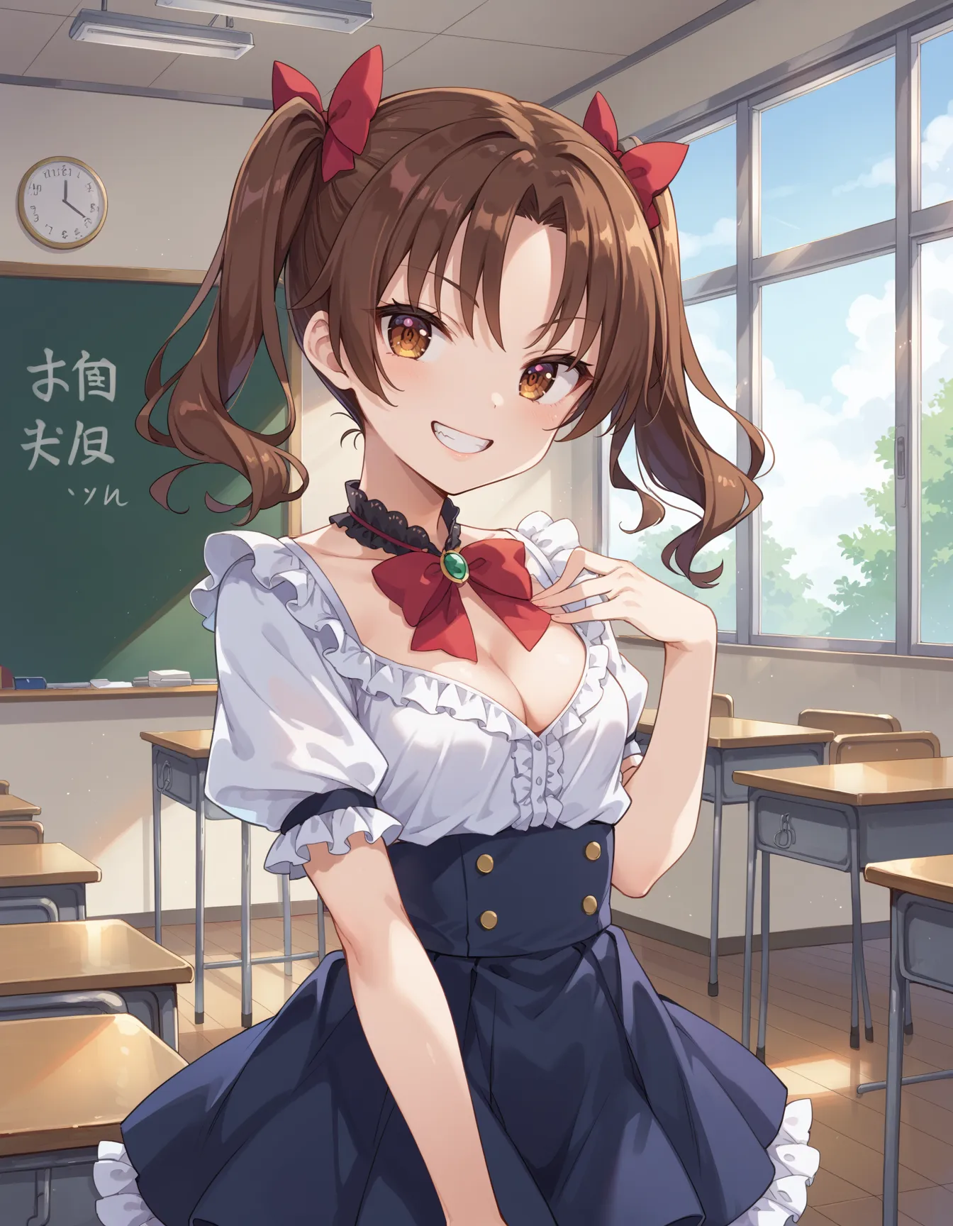 谷間