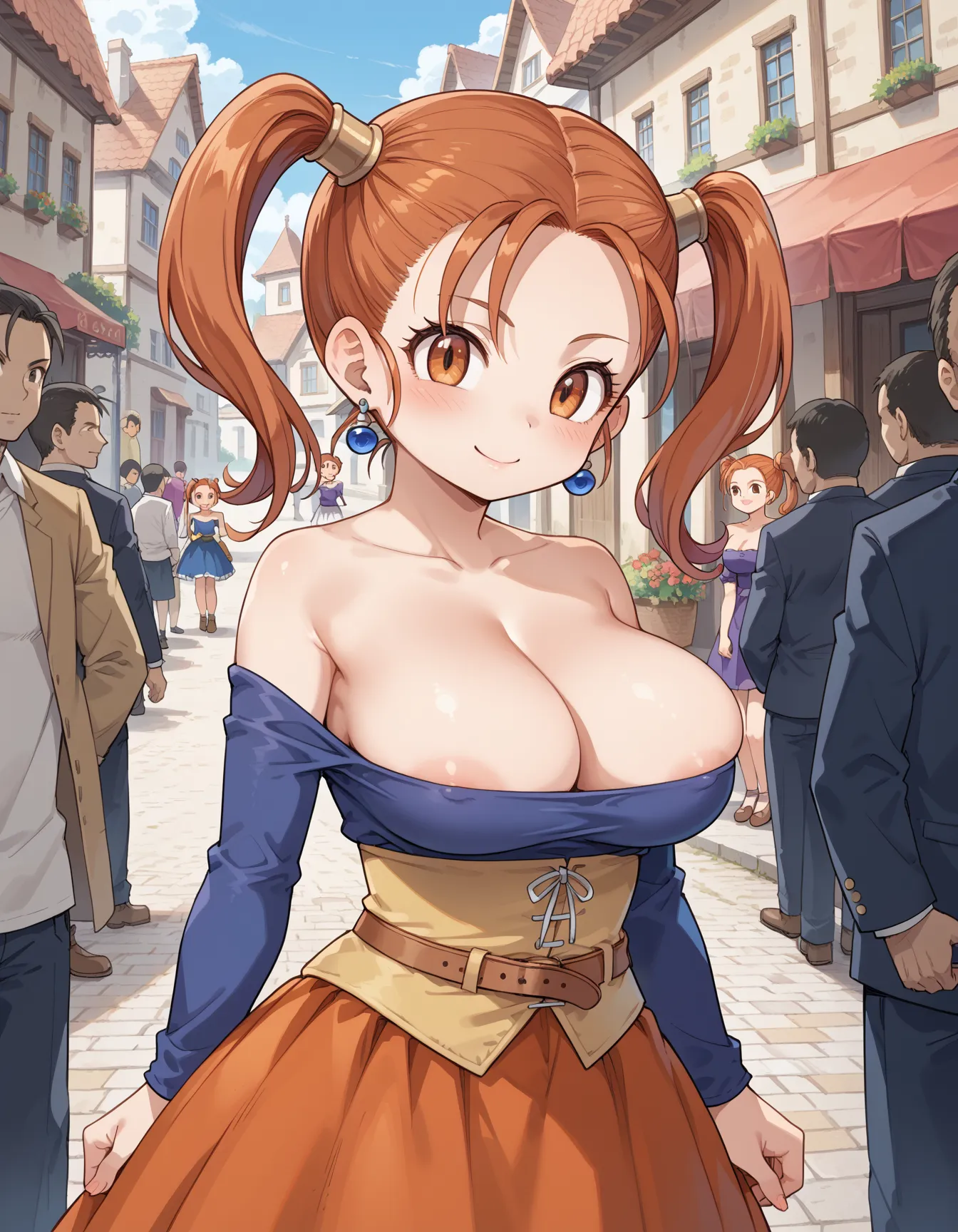 谷間