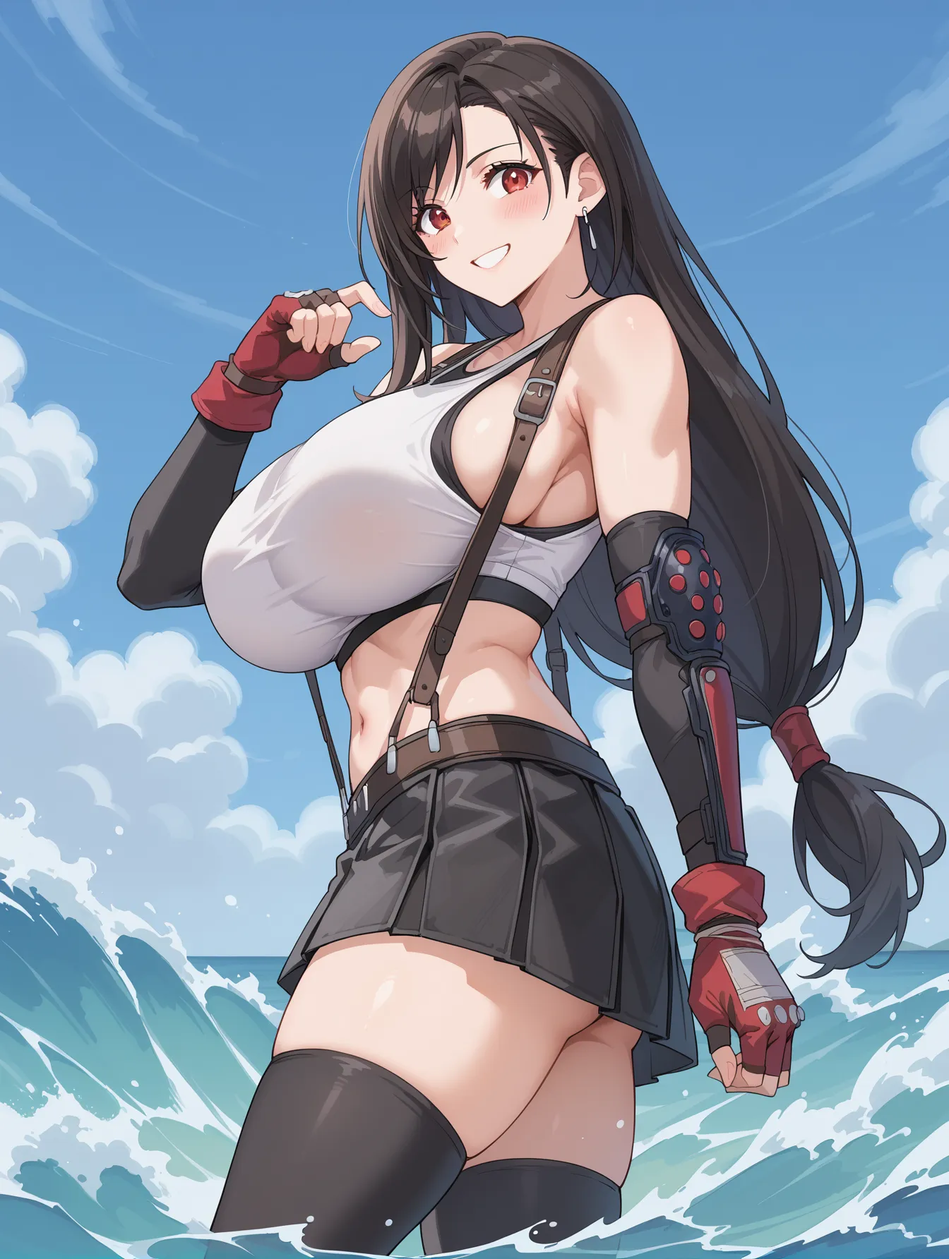 横乳