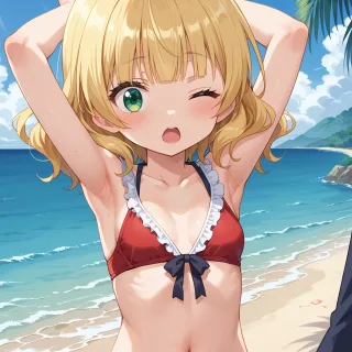 腋コキ