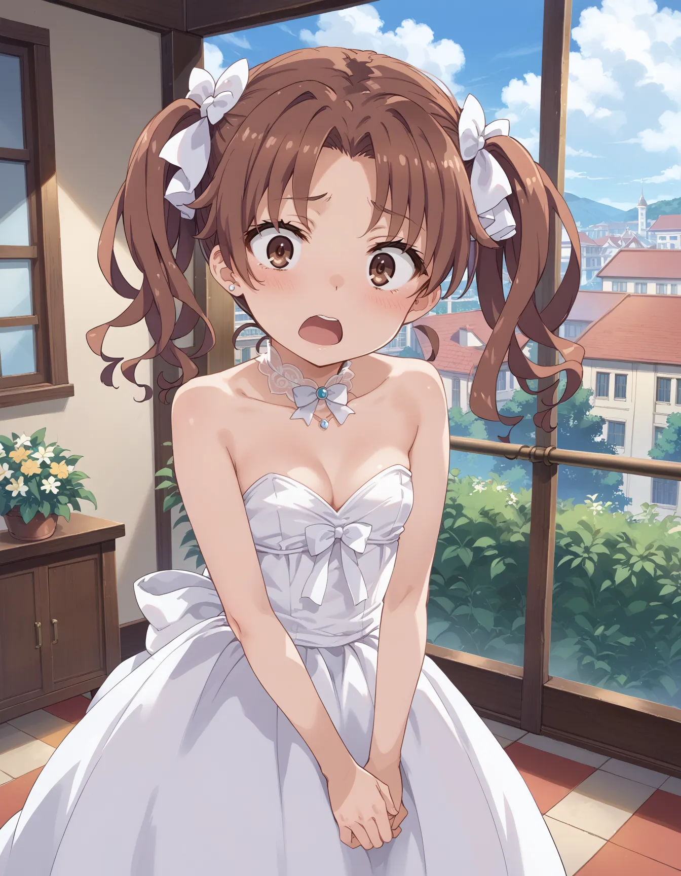 谷間