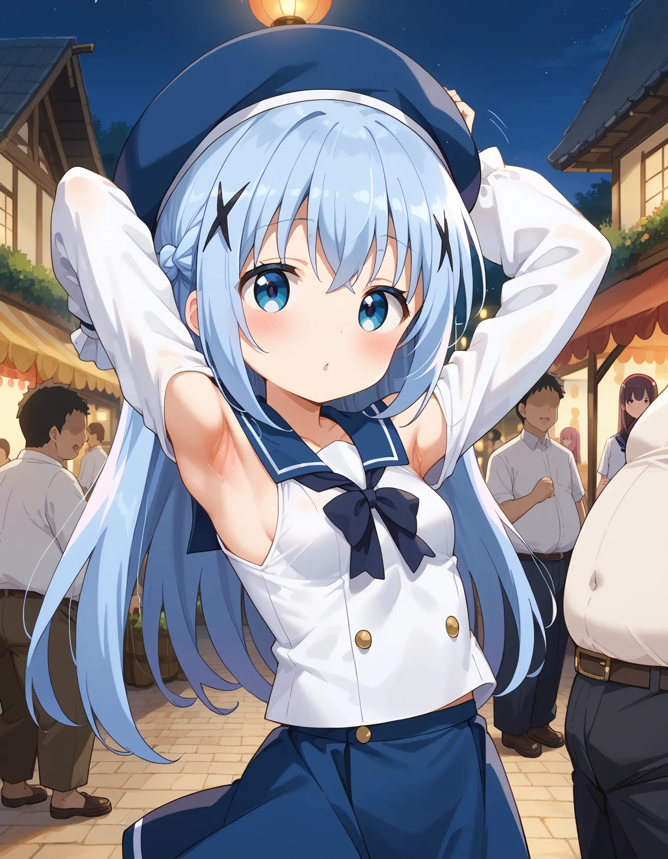 腋コキ