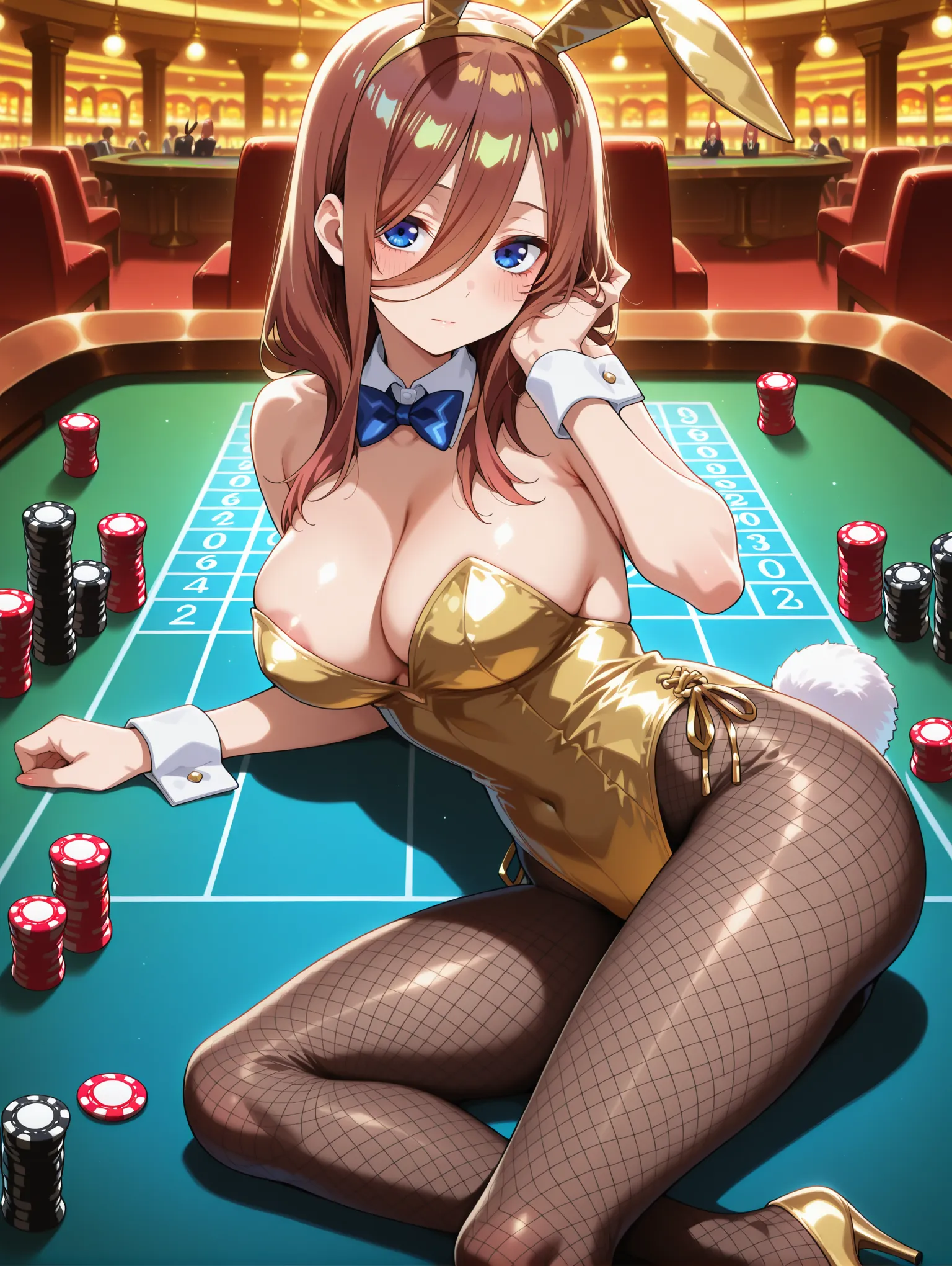 胸チラ
