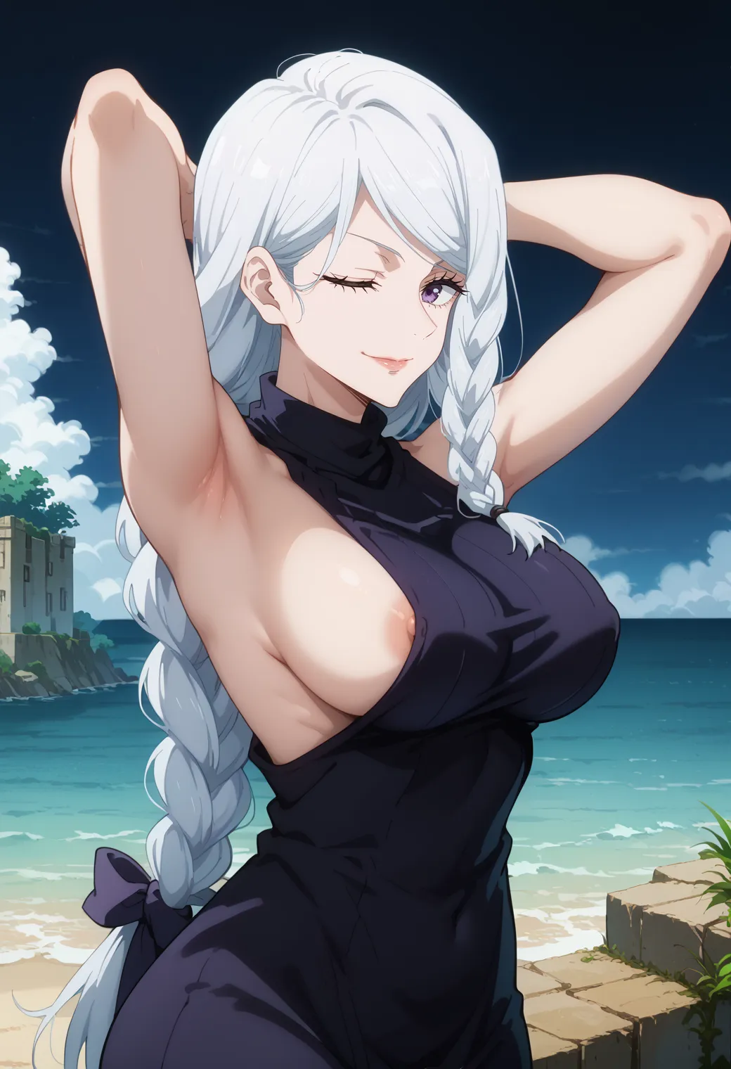 横乳
