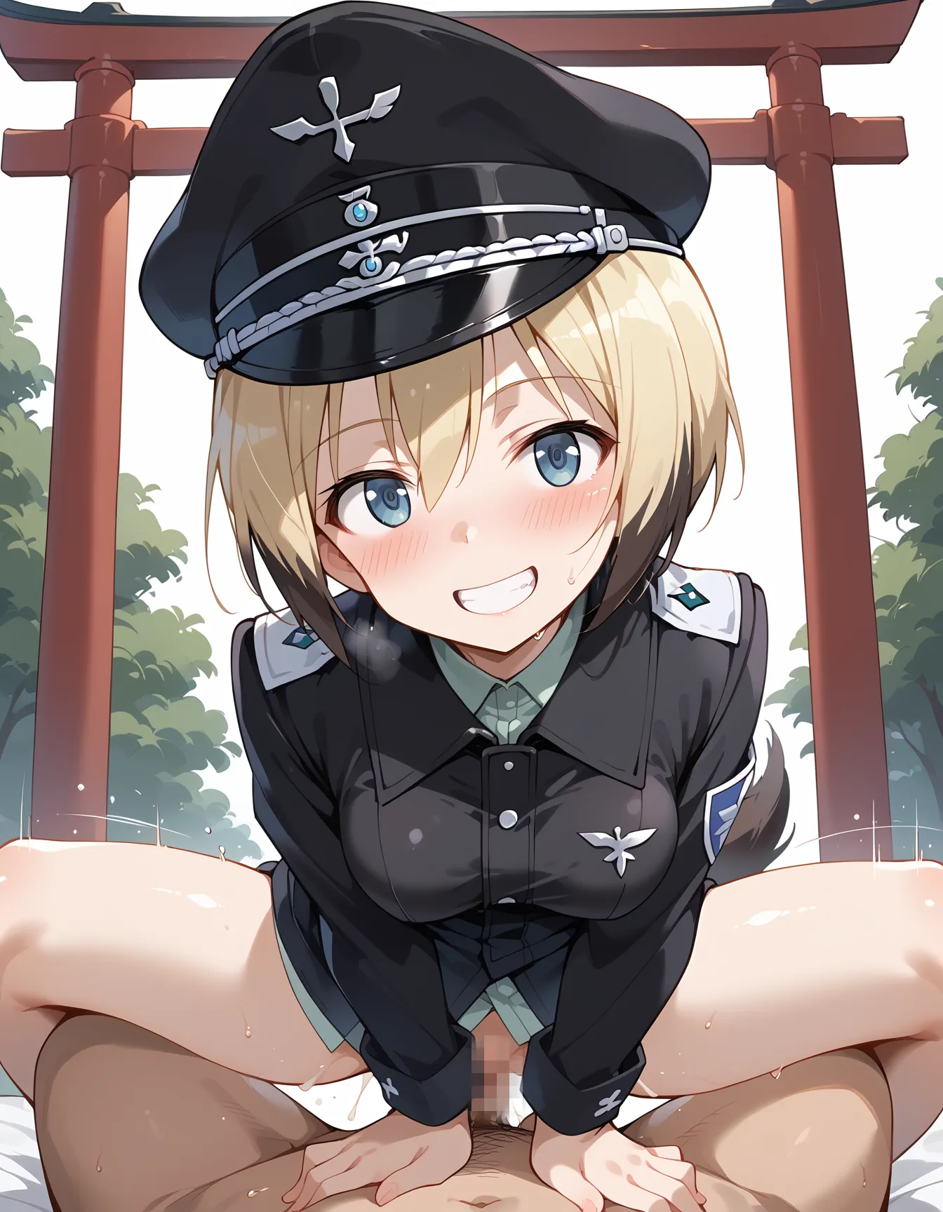 後背位
