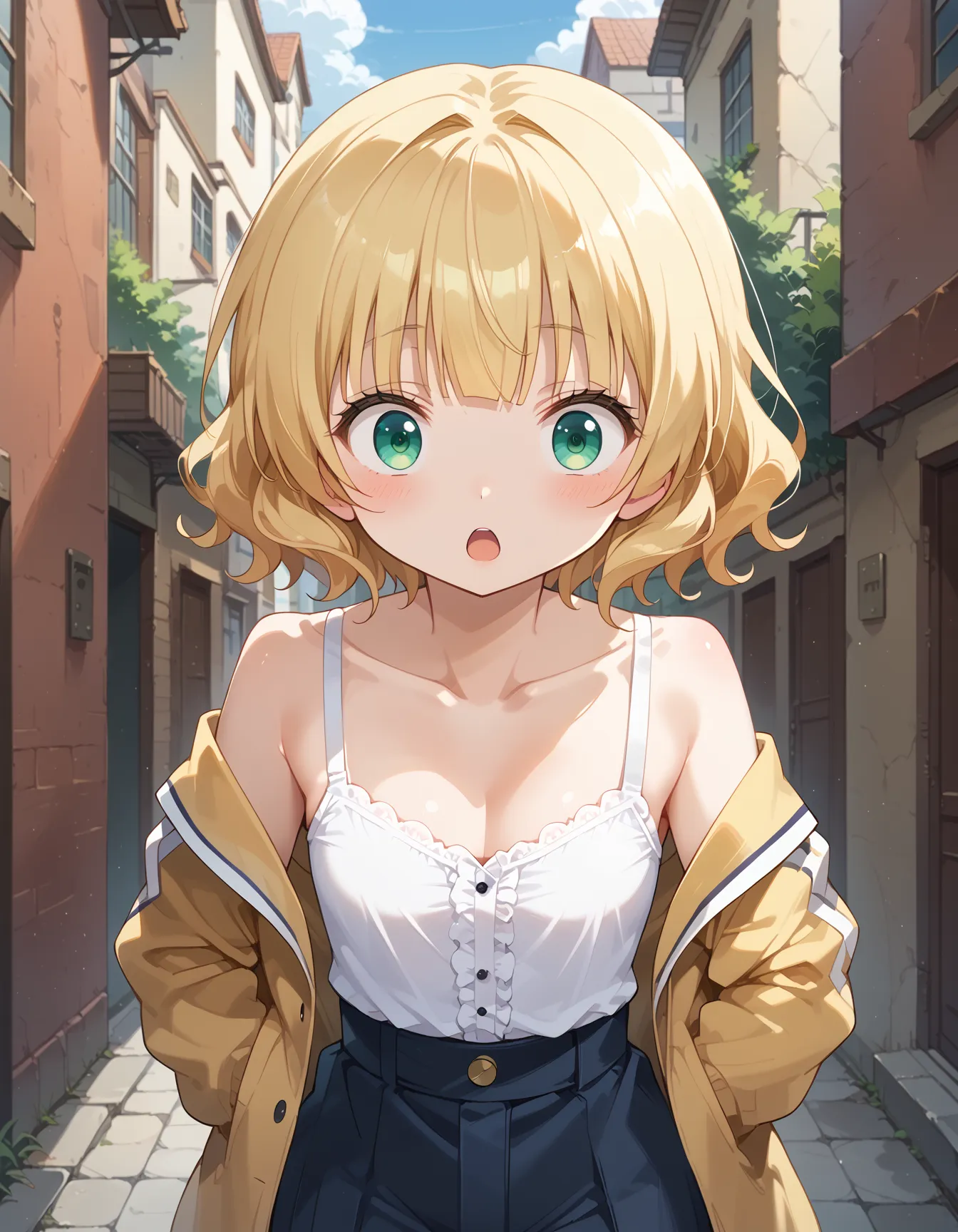 谷間