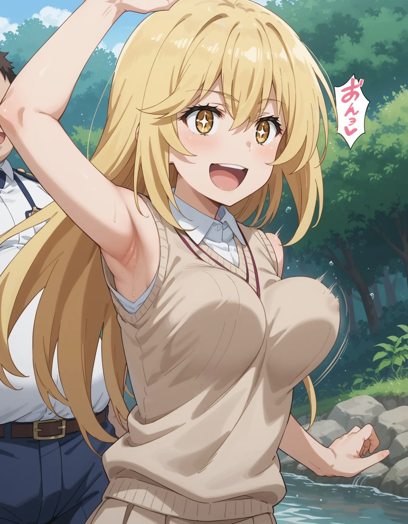 腋コキ