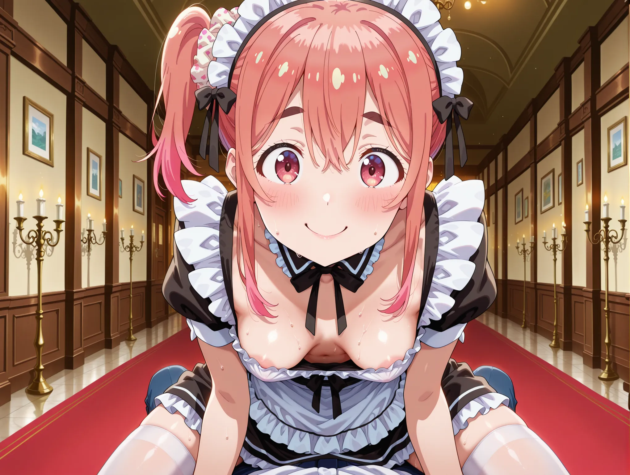 胸チラ