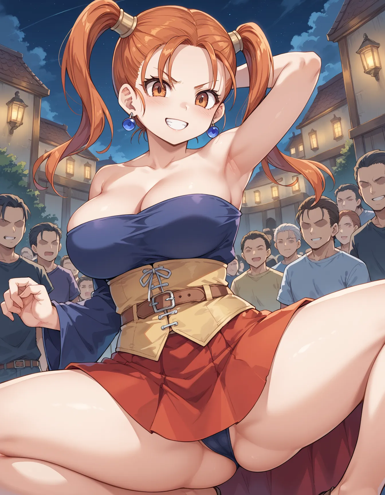 谷間