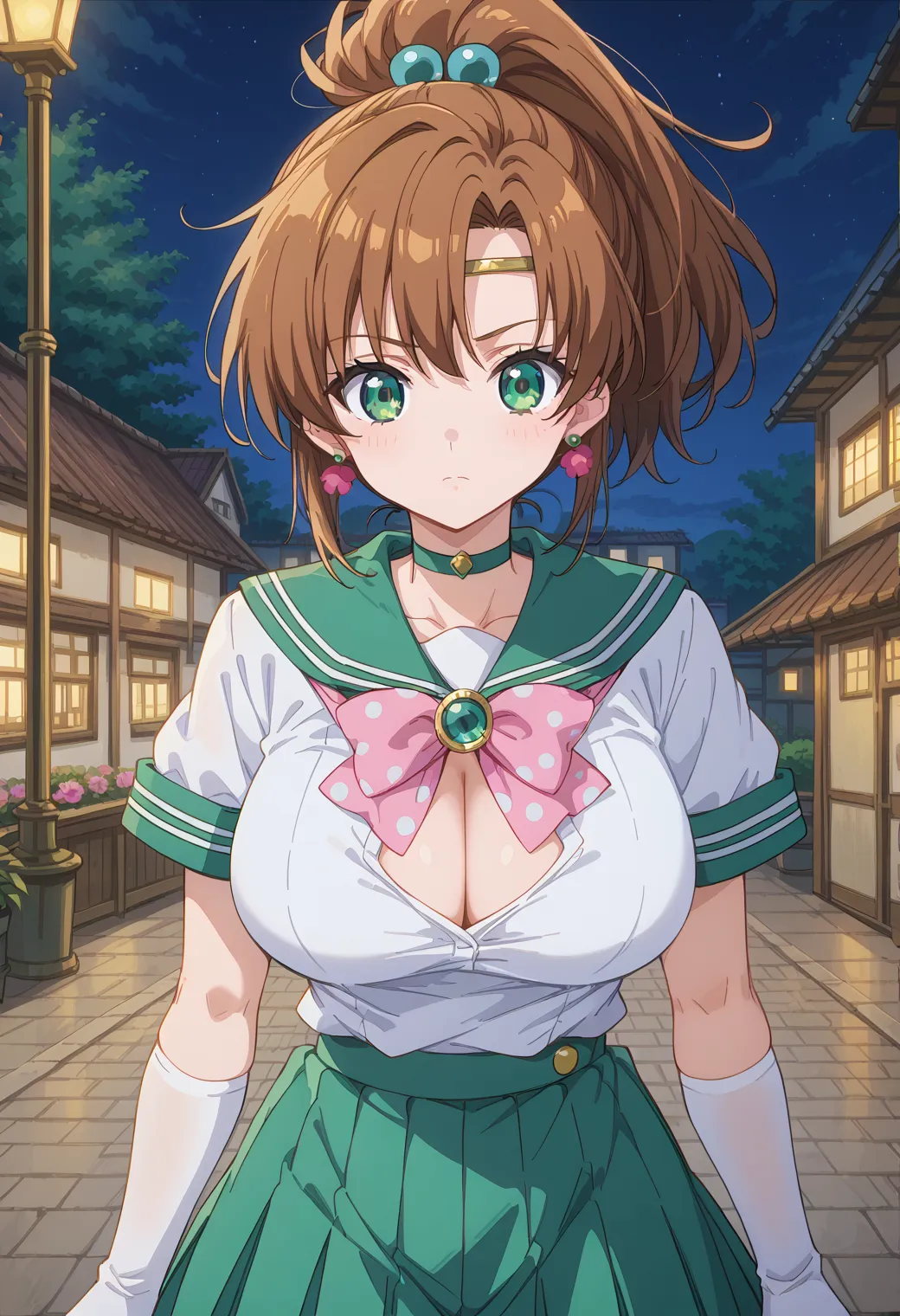 谷間